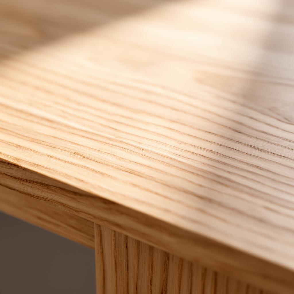 Solid ash surface sample